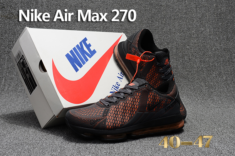 2017 Men Nike Air Max Flair Hot Carbon Black Red Running Shoes